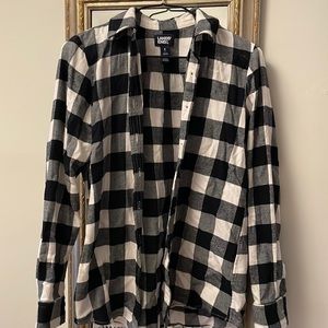 Lands end flannel shirt